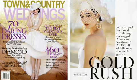 Lizbell Agency Emma Hansen Town Country Wedding Cover And